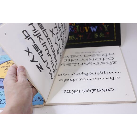 Alphabets, 100 Complete Fonts, Book Set, Dan X Solo, from The Solotype - Picture 5 of 6